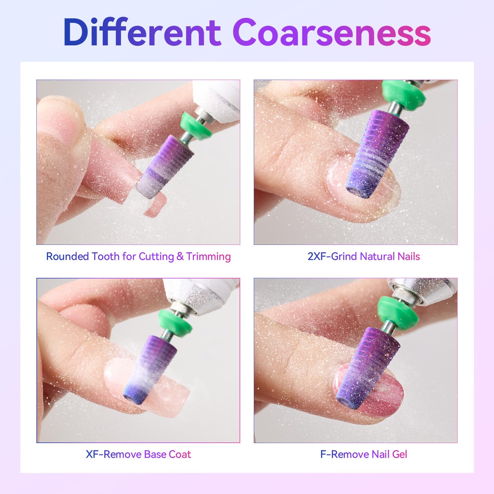 Makartt three-grit level design enables versatile shaping and smoothing