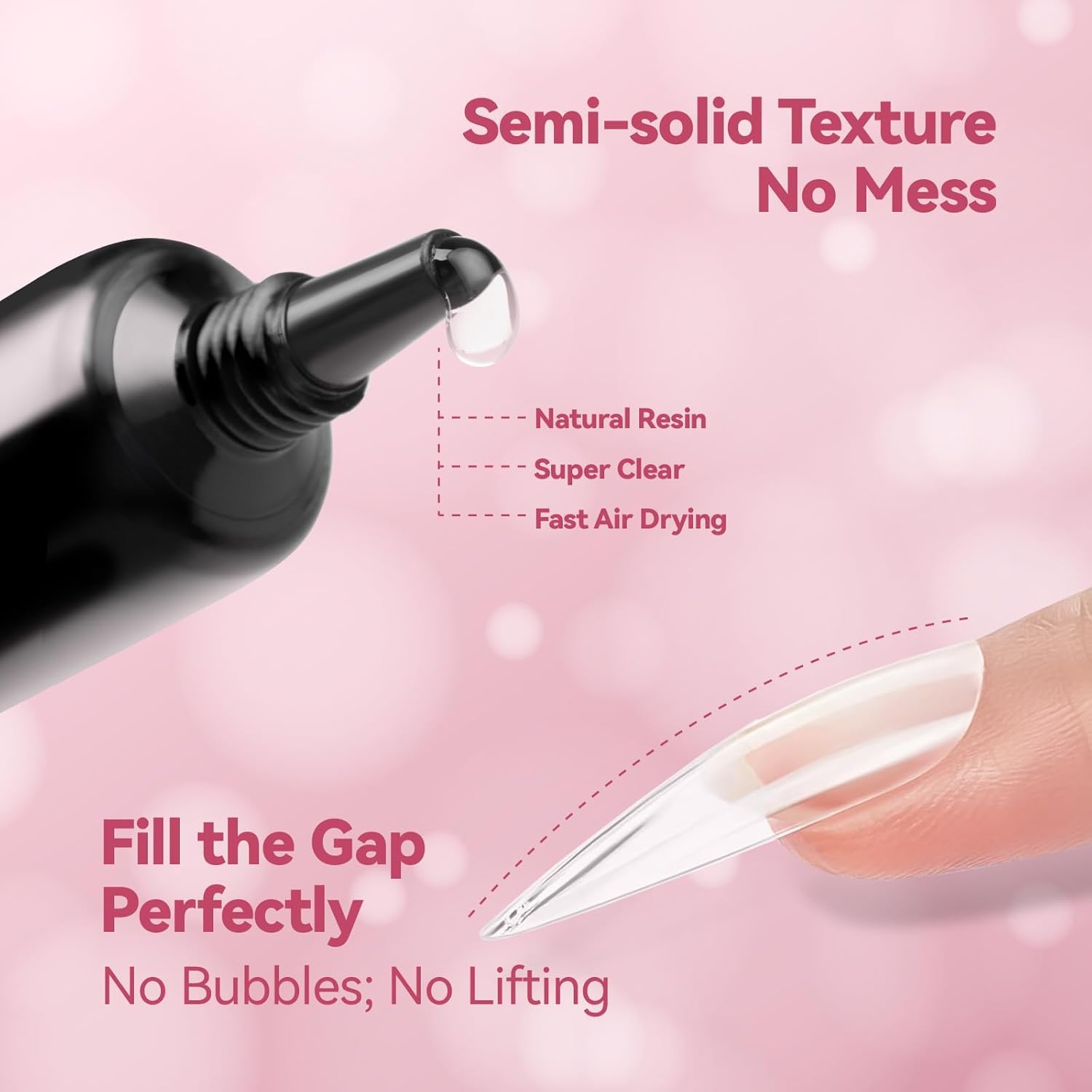 Two-pack Makartt nail glue shown for convenient home manicures.