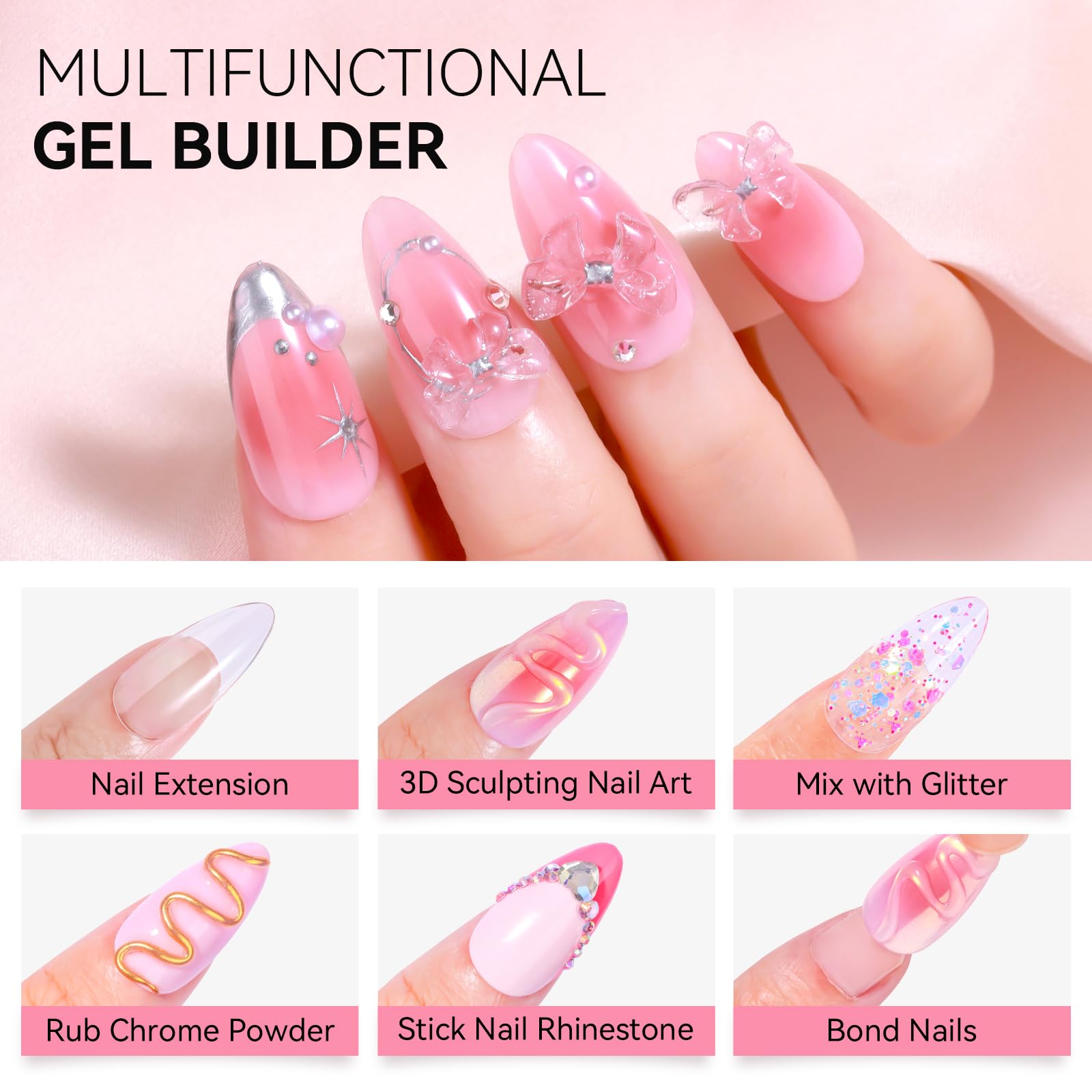 Makartt UV glue gel for rhinestones and embellishments