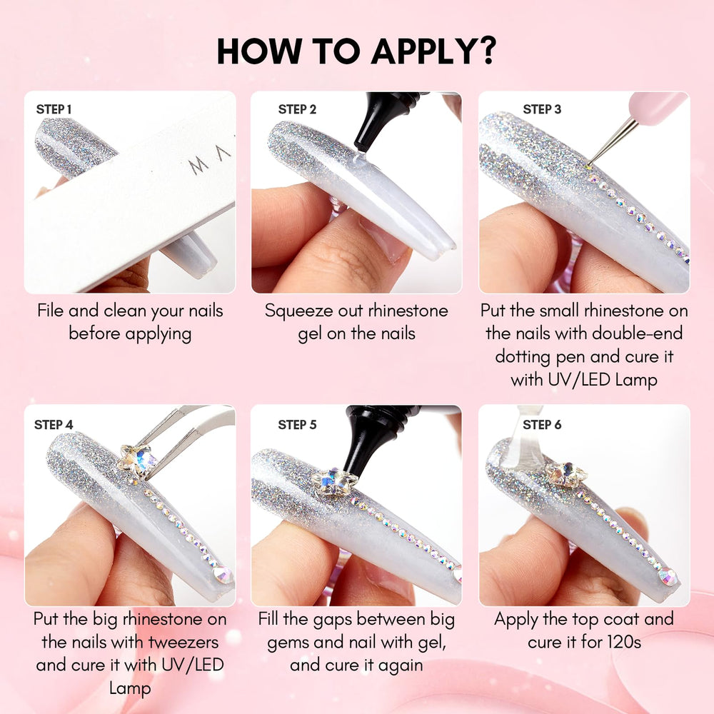 Makartt vegan, cruelty-free, odor-free formula for safe nail adhesion.