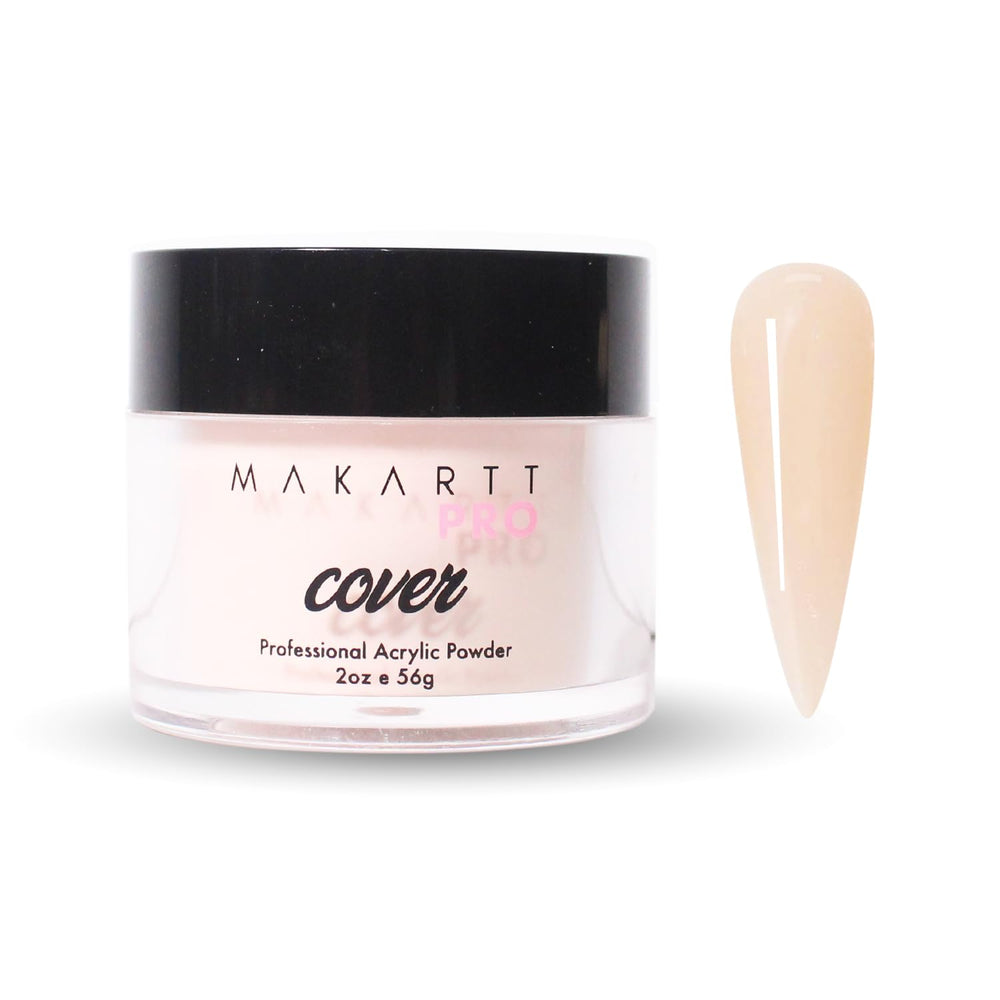MakarttPro acrylic powder beige swatches for versatile nail designs