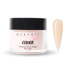 MakarttPro acrylic powder beige swatches for versatile nail designs