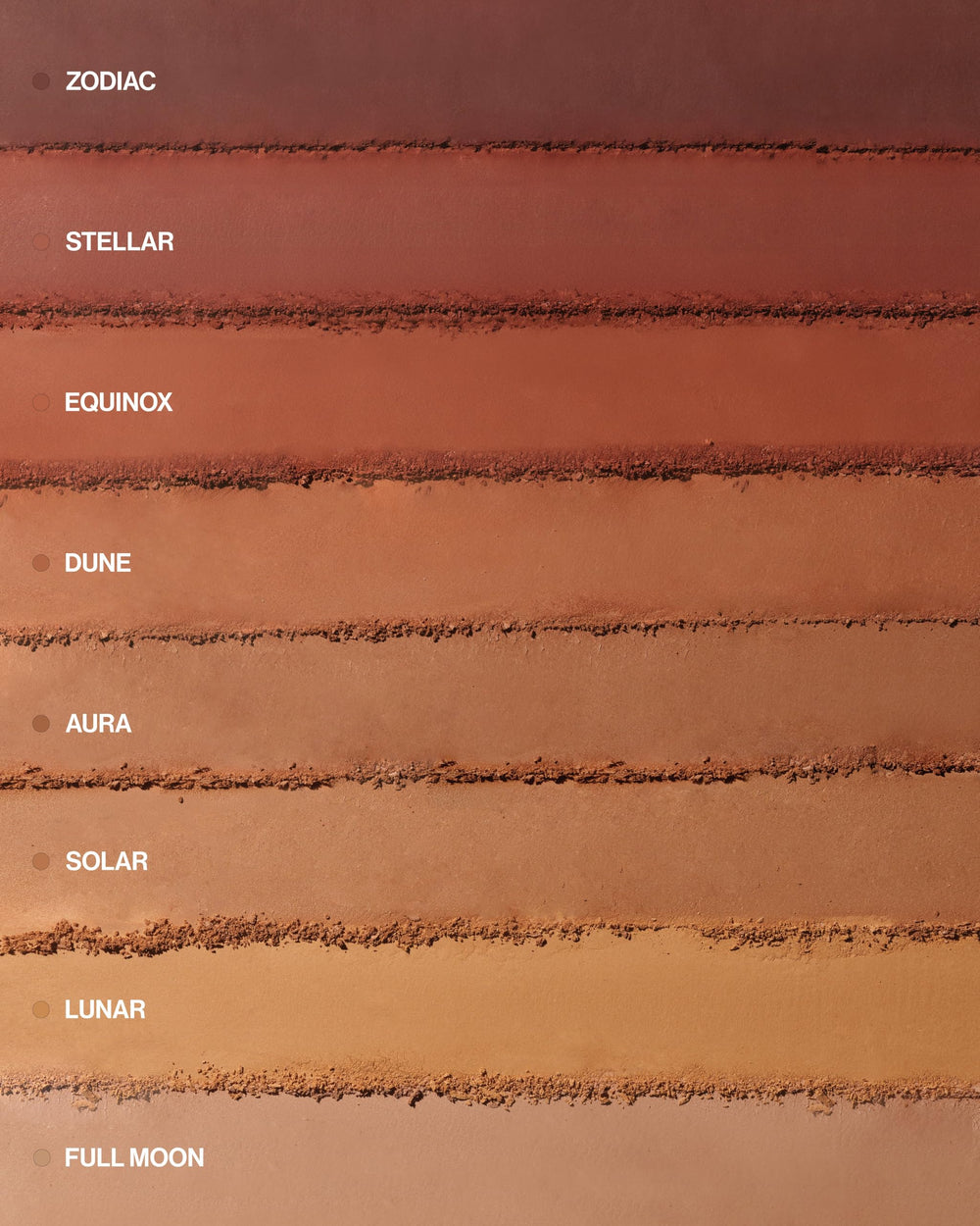 Travel-ready refillable compact for MAKE Bronzer Zodiac