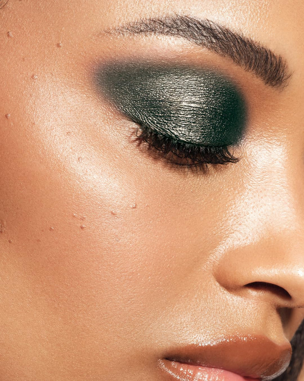 MAKE Beauty crease-proof long-wear shadow for all-day definition.