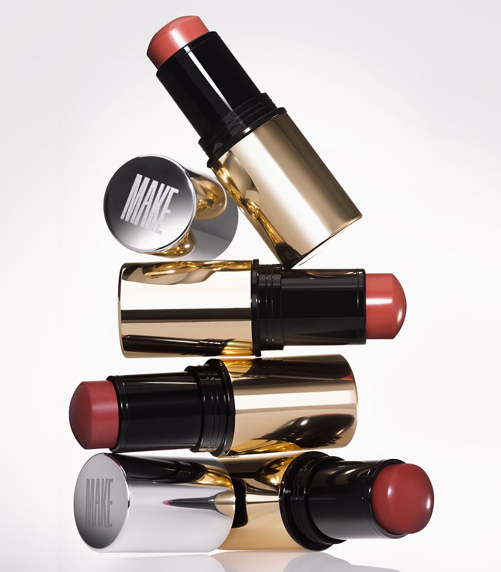 Make Beauty Heat Stroke Cream Blush Stick brown algae ingredient focus for hydration