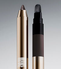 Built-in sharpener visible on MAKE Lip Continuum slate for sharp lines
