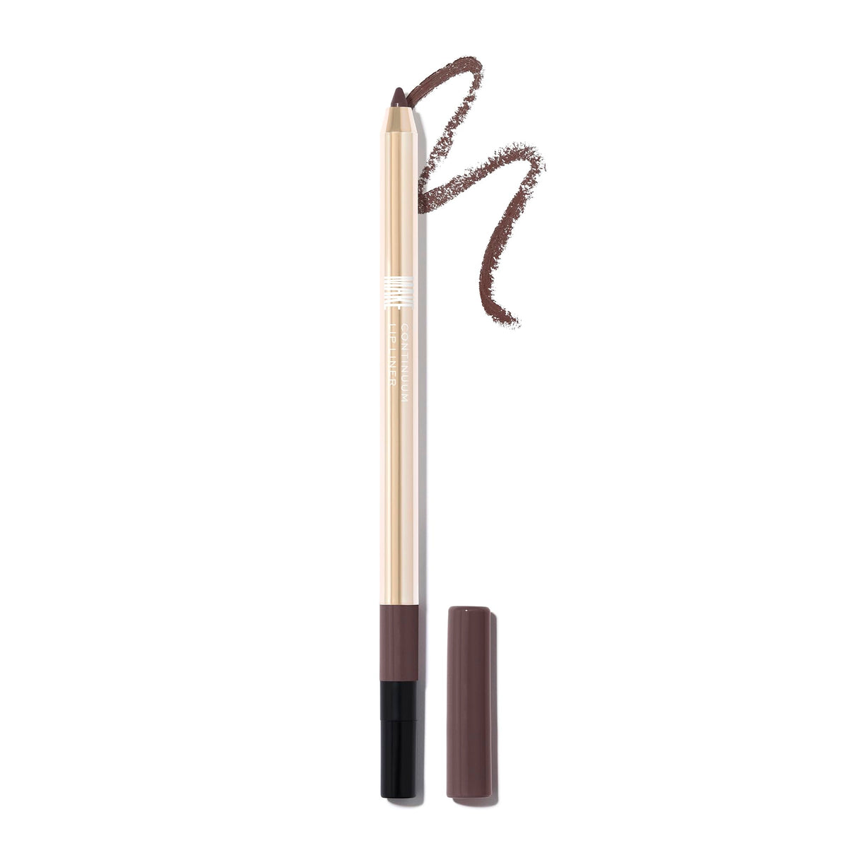MAKE Beauty Lip Continuum Slate lip liner swatch for precise definition