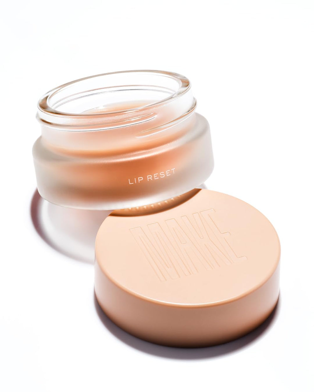 MAKE Lip Reset night application demonstrating soothing overnight ritual