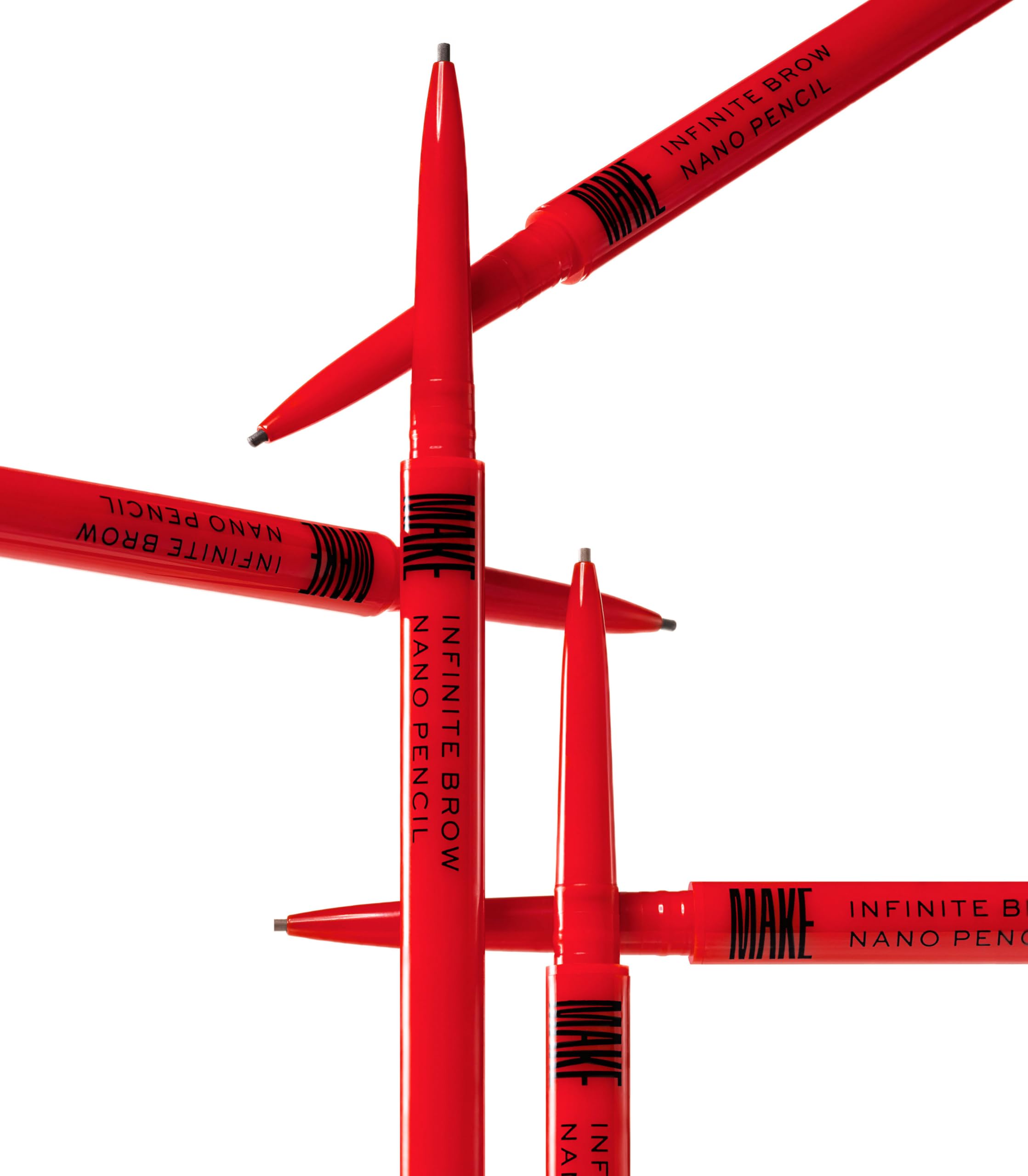 MAKE Beauty Nano Brow cruelty-free badge shown on product.