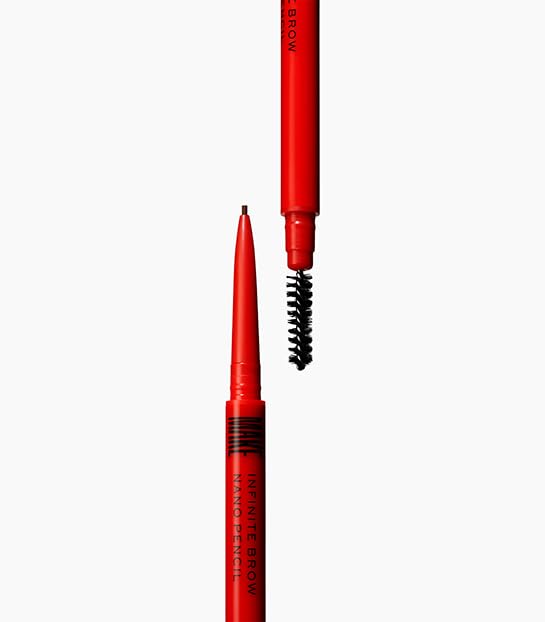MAKE Beauty Nano Brow smudge-proof formula for durable brows.