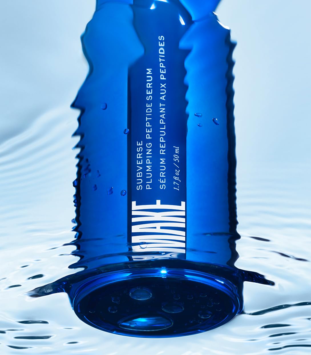 MAKE Beauty Subverse packaging label highlighting fragrance-free, dermatologist-tested formula.