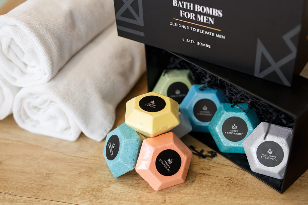 Make Life Exclusive diamond shape packaging label communicates luxury and masculine appeal