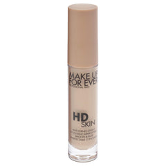 Make Up For Ever HD Skin Concealer swatches show natural under-eye brightness