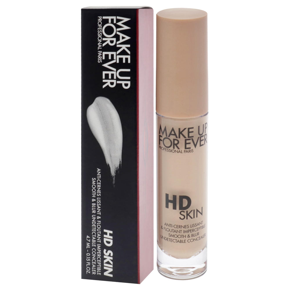 Make Up For Ever HD Skin Concealer texture close-up reveals ultra-thin formula