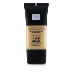 Make Up For Ever Matte Velvet Skin Foundation Marble swatches on skin for natural shade matching.