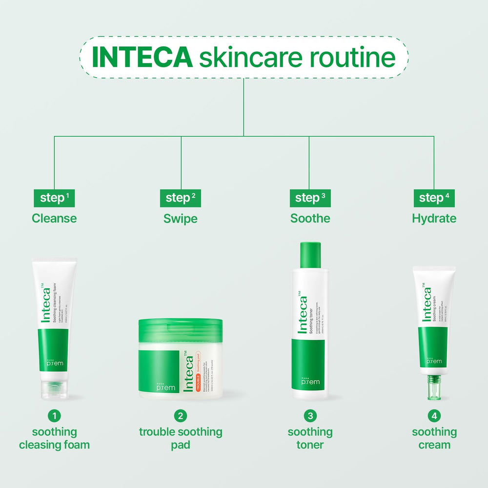MAKEP-REM INTECA soothing cream is daily routine-friendly for sensitive skin