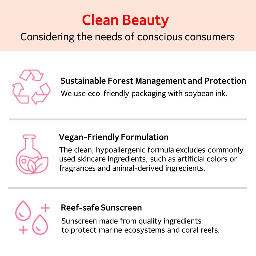 MAKE P:REM UV Defense Me chemical-free formula with plant-derived scent.