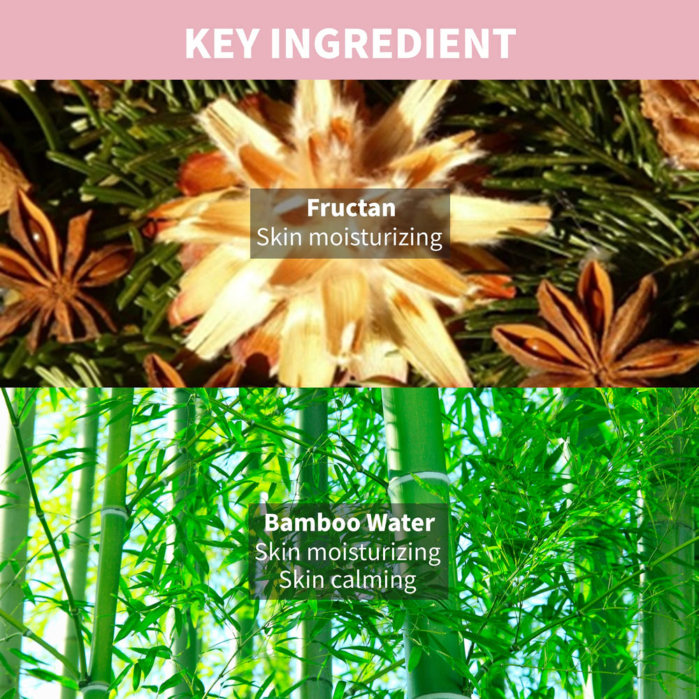 Makeprem UVA UVB Defense with bamboo water for soothing hydration.