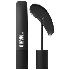 Makeup By Mario Master Mattes Black swatch—crease-proof smoky eye.