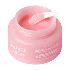 MakeUp Eraser Cloud Cleanse Balm jar shows balm texture for makeup removal