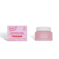 MakeUp Eraser Cloud Cleanse Balm swatch demonstrates balm-to-oil transition for waterproof makeup