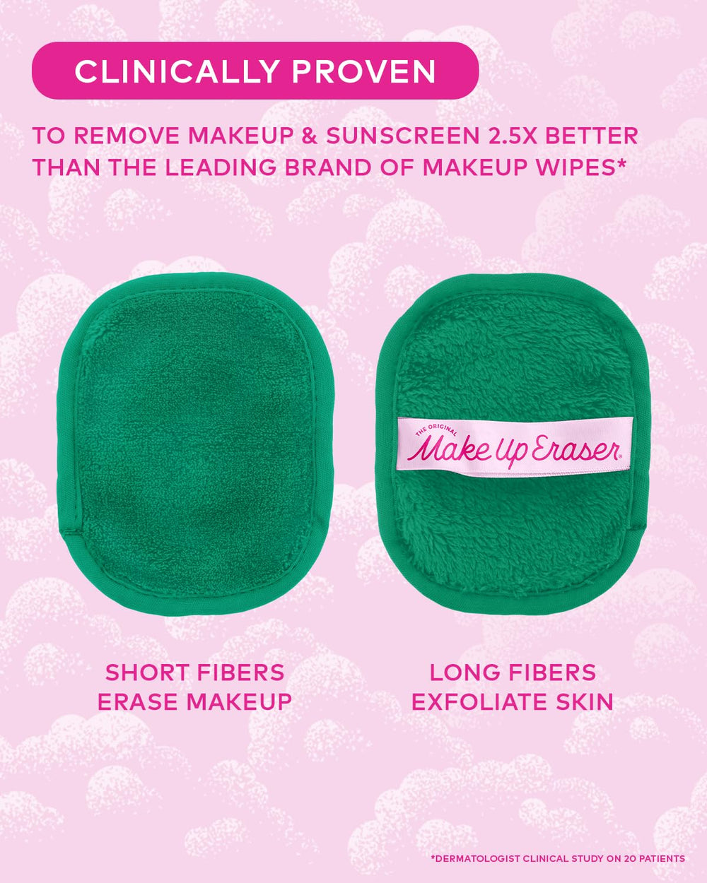 MakeUp Eraser dermatologist approved fabric supports sensitive skin safety