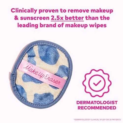 MakeUp Eraser dual-sided fibers for erase and exfoliate in one pass.