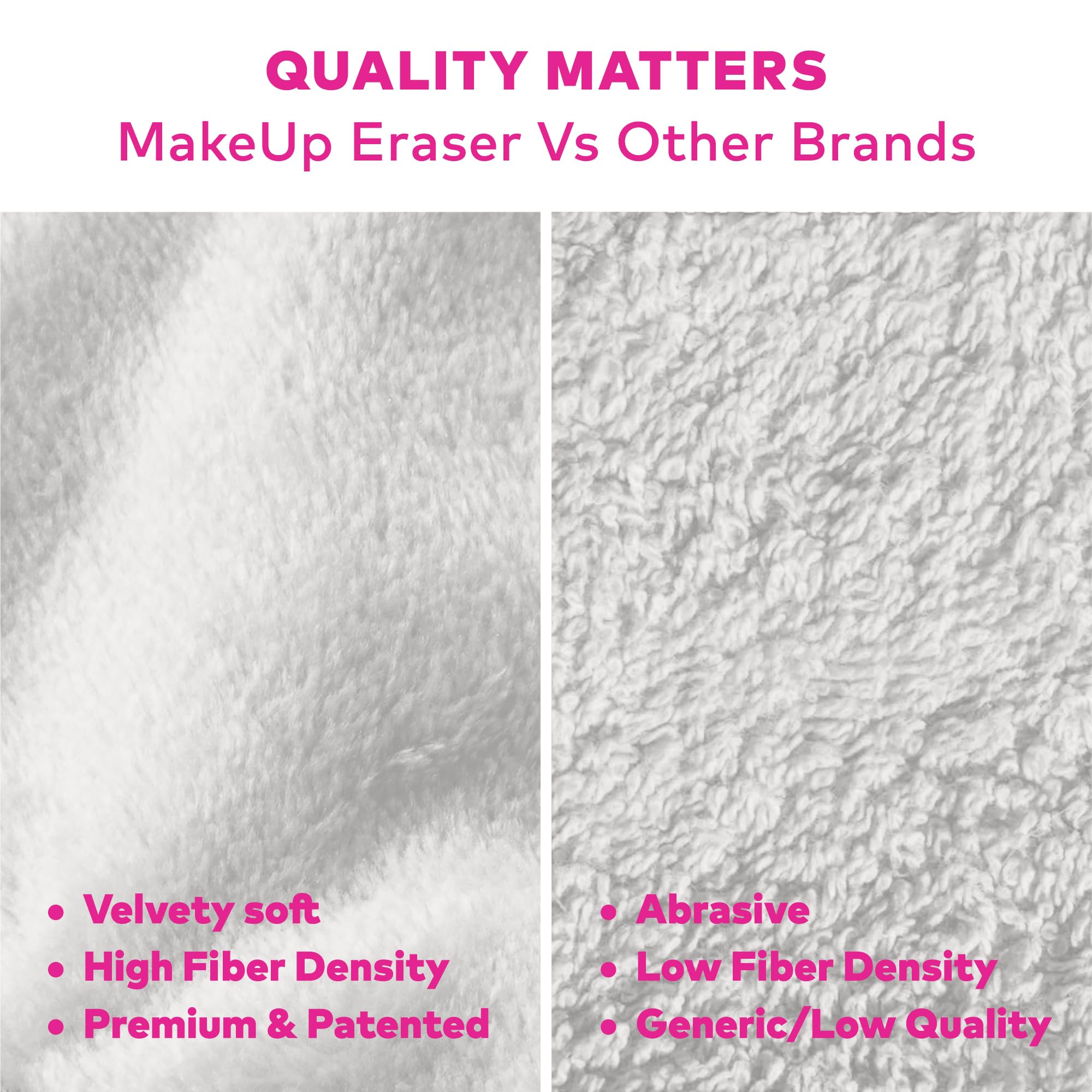 MakeUp Eraser dual-sided towels for cleansing and gentle exfoliation