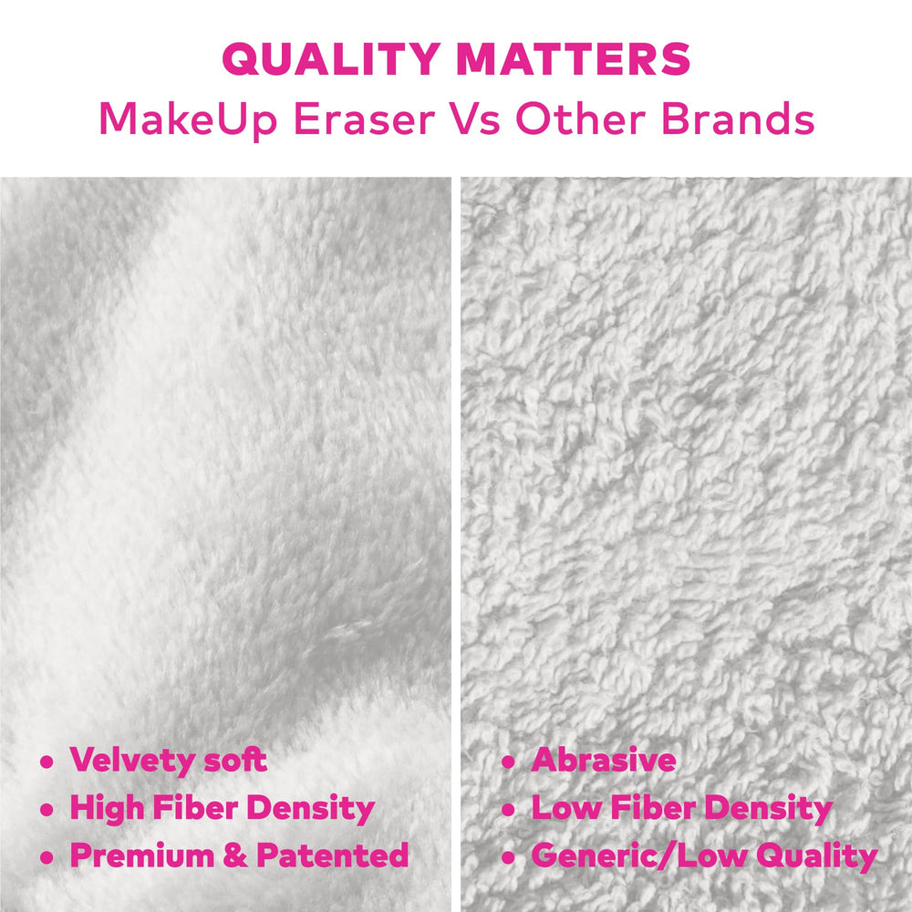 MakeUp Eraser dual-sided towels for cleansing and gentle exfoliation