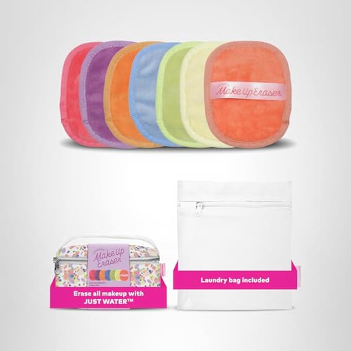 Clean face after using MakeUp Eraser shows refreshed skin post cleanse.