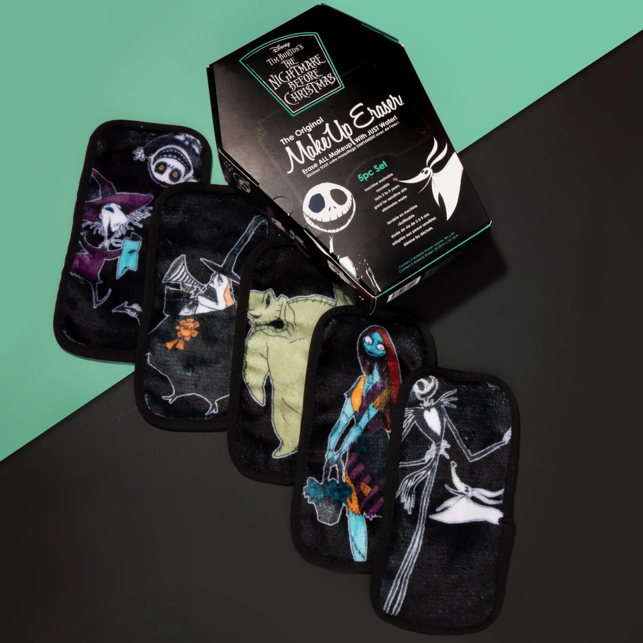 Nightmare Before Christmas edition packaging highlights the 5-pack.