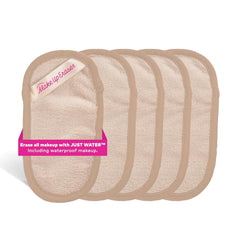 MakeUp Eraser Mini PRO 5-pack Sweet Cream packaging demonstrates sustainable makeup removal.