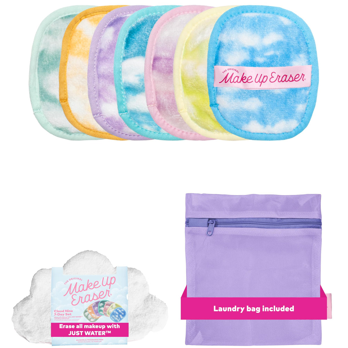 MakeUp Eraser original 7-day set box, convenient solution for daily makeup removal.