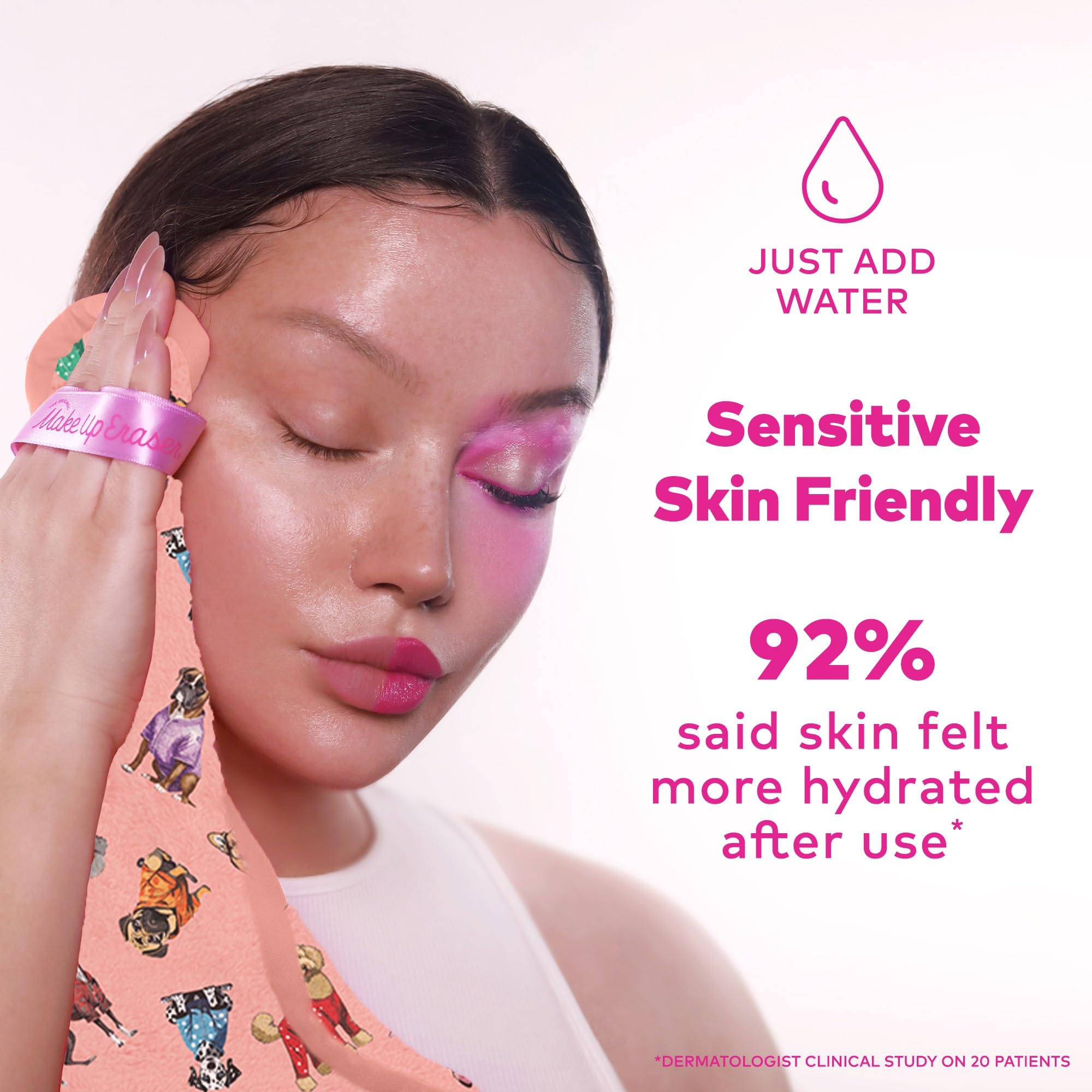 MakeUp Eraser PRO is dermatologist recommended for sensitive skin