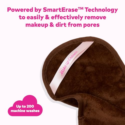MakeUp Eraser PRO long fiber exfoliates for smoother skin.