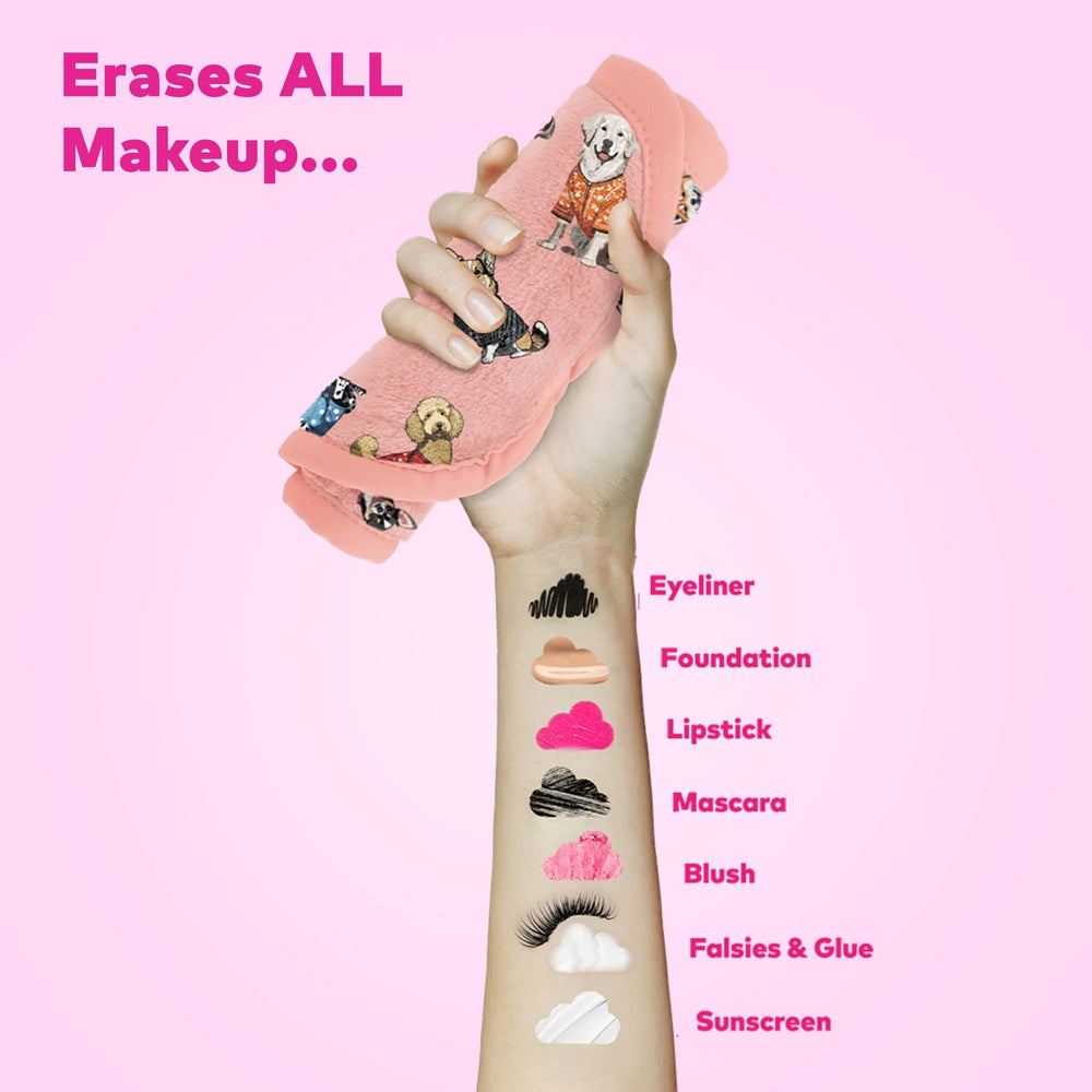 MakeUp Eraser PRO removes waterproof mascara with just water