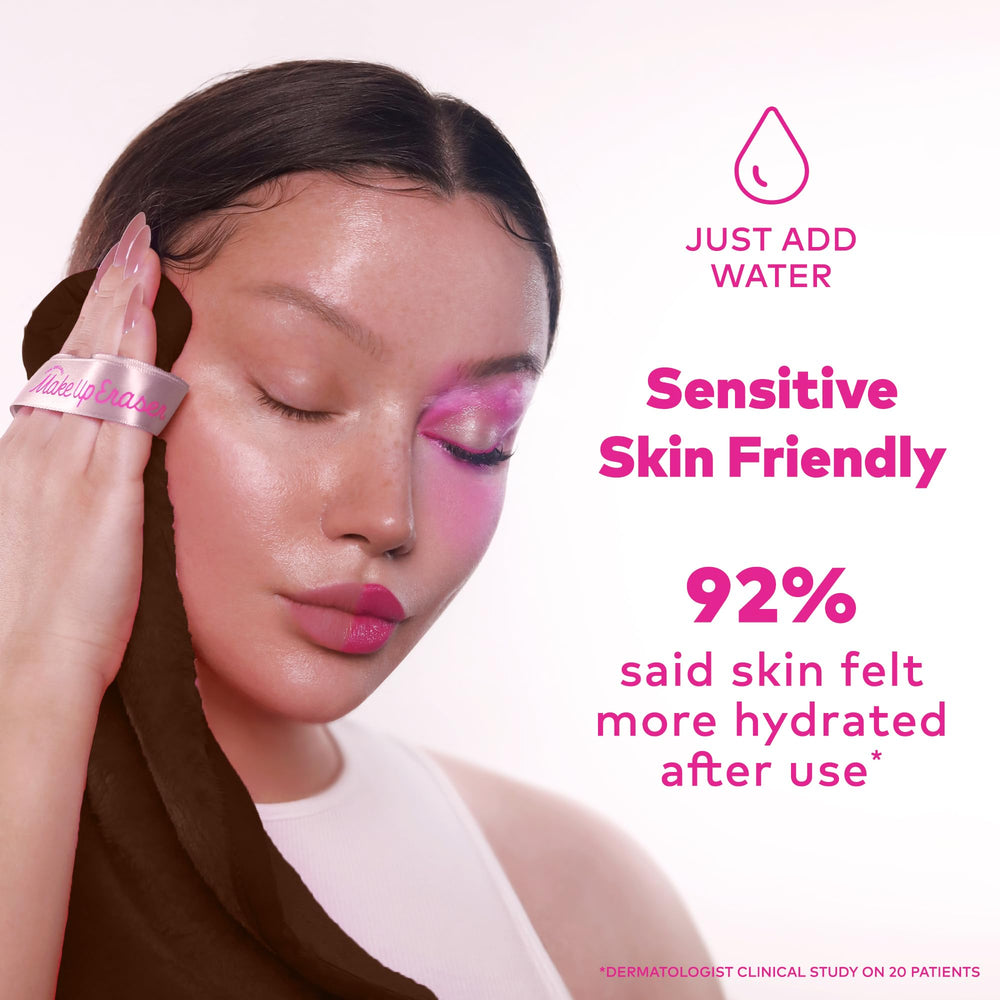 MakeUp Eraser PRO reusable and machine washable for long-term use.