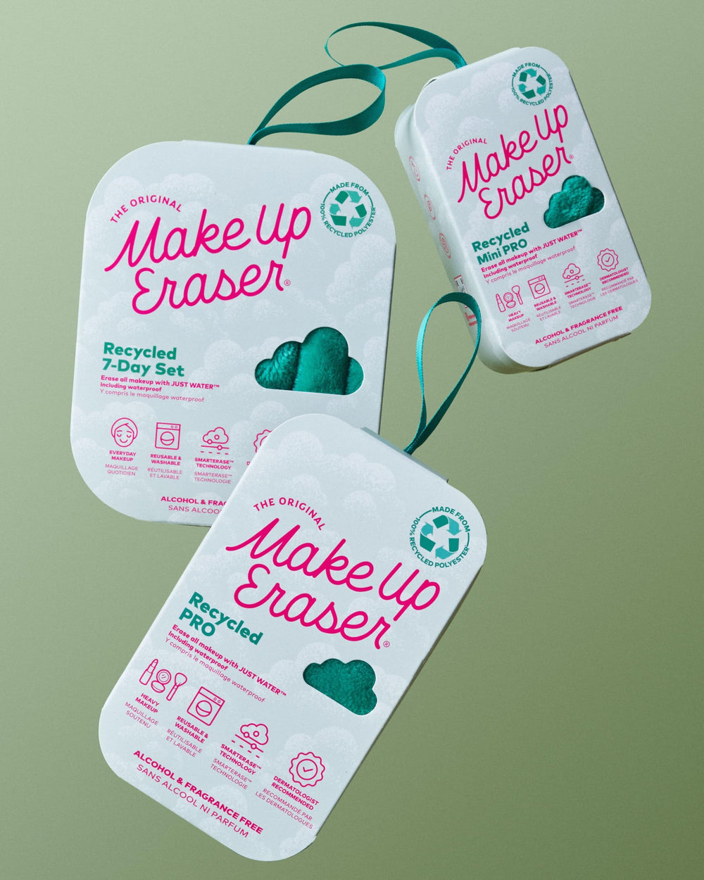 MakeUp Eraser PRO washable and durable for repeated use.