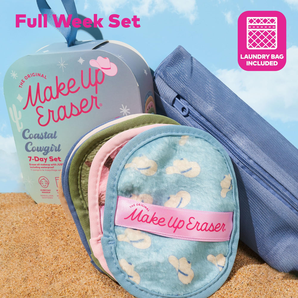MakeUp Eraser reusable, machine washable cloth reduces waste.