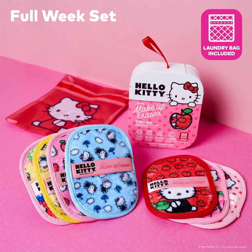 Seven-piece MakeUp Eraser set supports daily routines.