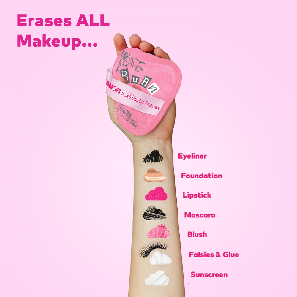 MakeUp Eraser soft microfiber fibers glide over skin during cleansing.
