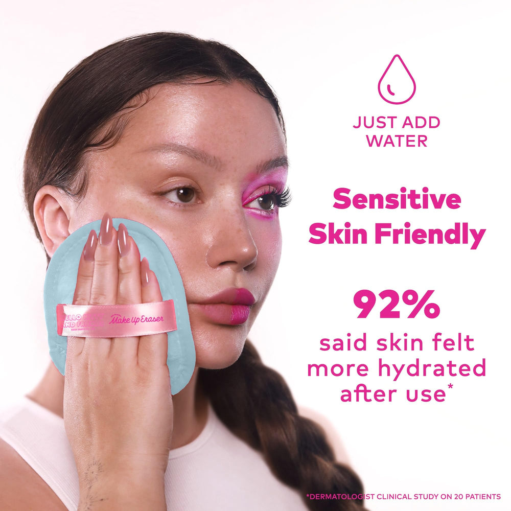 MakeUp Eraser travel-friendly cloth handy for gym or travel.