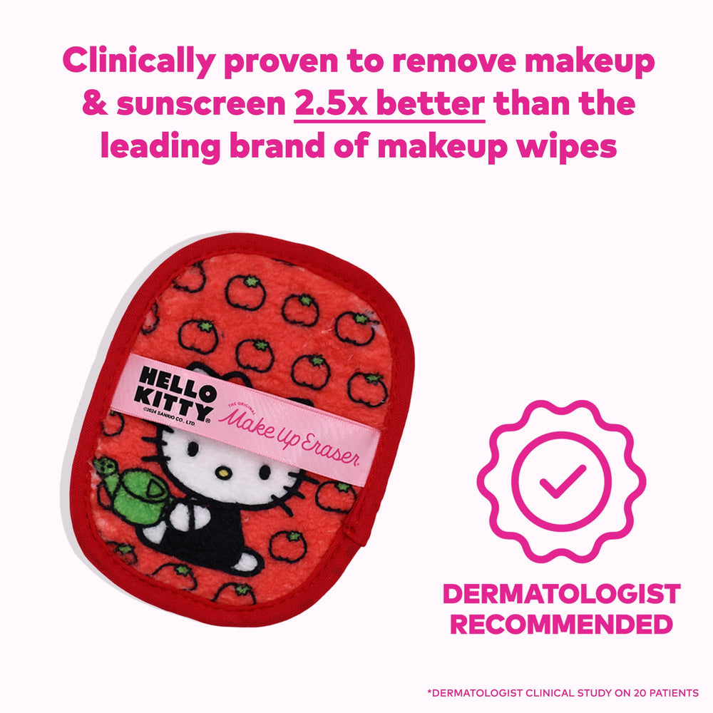 MakeUp Eraser water-activated fibers close-up demonstrate cleansing power with warm water.