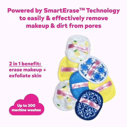 MakeUp Eraser water-only makeup removal demo with waterproof mascara.
