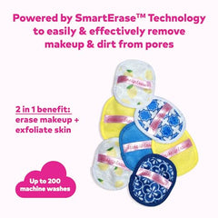 MakeUp Eraser water-only makeup removal demo with waterproof mascara.