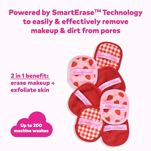 MakeUp Eraser removes waterproof makeup with water-only action.