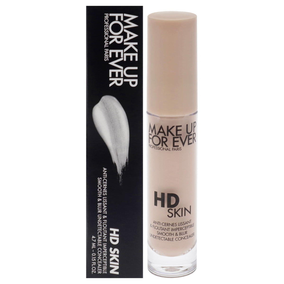 Make Up For Ever HD Skin Concealer bottle in Linen shade for lightweight coverage