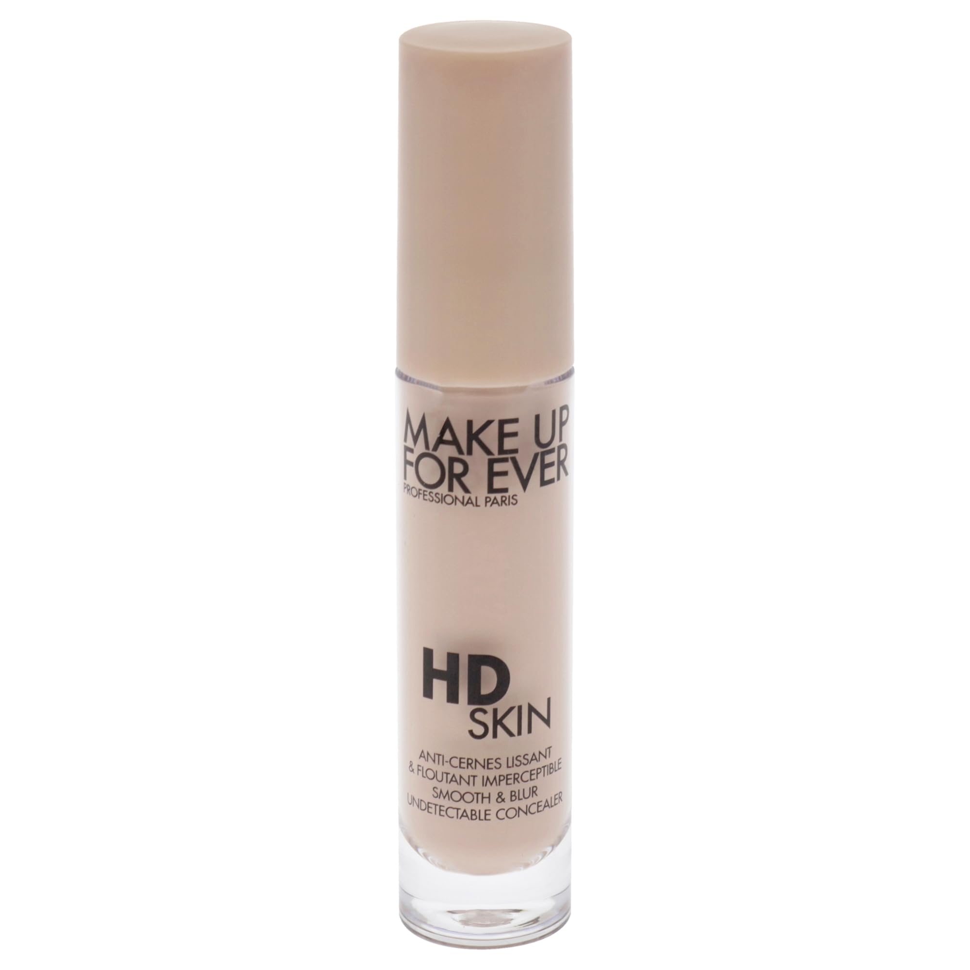 Make Up For Ever HD Skin Concealer Linen swatches showing natural tone