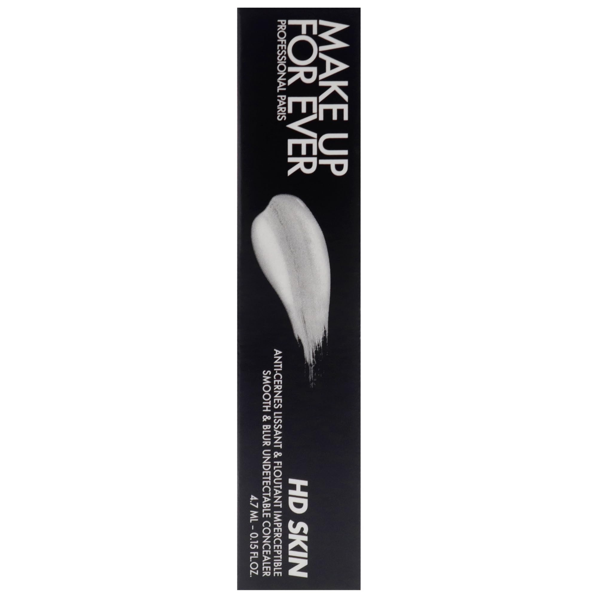 Make Up For Ever HD Skin Concealer ultra-thin texture on delicate under-eye skin.