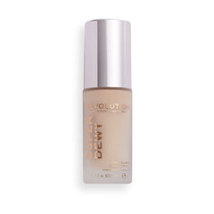 Hands applying Makeup Revolution Superdewy Serum for an even blend
